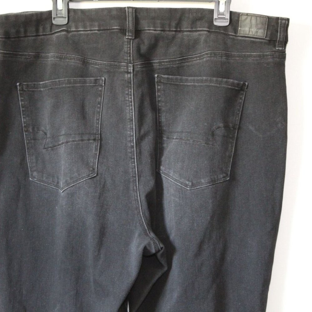 American Eagle Curvy Super Hi Rise Jegging Jeans Distressed Plus Size 24 H13693 - Picture 8 of 11